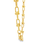 Load image into Gallery viewer, 14KT Yellow Gold Link Statement Chain (16.5")