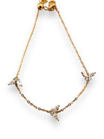 Load image into Gallery viewer, 18KT Rose Gold Butterfly Bracelet – .5 Carat Diamonds