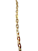 Load image into Gallery viewer, Gold-Dipped Link Bracelet with CZ Accents
