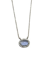 Load image into Gallery viewer, 14KT Celestial Blue Sapphire Necklace