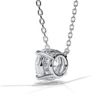 Load image into Gallery viewer, 14KT w/g Certified Ideal Cut Lab-Grown Diamond Solitaire Pendant (3.08 ct)