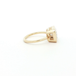Load image into Gallery viewer, 14KT Yellow Gold Radiant Cut Lab-Grown Diamond Solitaire Ring
