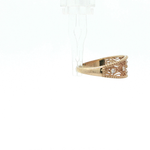 Load image into Gallery viewer, 14KT Yellow Gold Vintage-Inspired Diamond Openwork Band with Lab-Grown Diamonds