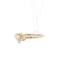 Load image into Gallery viewer, 14KT Yellow Gold Toi et Moi Ring with White &amp; Fancy Yellow Lab-Grown Diamonds (0.57 cttw)