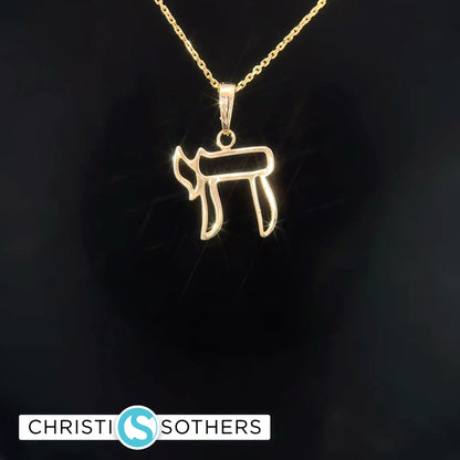 14KT Yellow Gold Chai