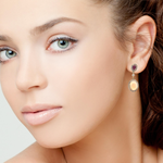 Load image into Gallery viewer, Elegant Opal and Ruby Earrings
