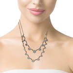 Load image into Gallery viewer, 14KT Yellow Gold Diamond Cascade Necklace with Lab-Grown Diamonds (5.46 cttw)