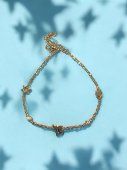 Chai Charm Bracelet