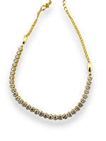 Load image into Gallery viewer, 14kt Yellow Gold Tennis Bracelet - 0.73ct Pavé Diamonds
