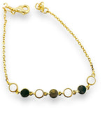 Load image into Gallery viewer, Golden Harmony Circle Link Bracelet
