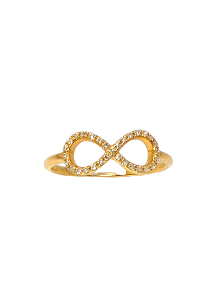 14KT Infinite Love Diamond Ring