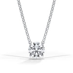 Load image into Gallery viewer, 14KT w/g Ideal Cut Lab-Grown Diamond Solitaire Pendant (1.00ct)
