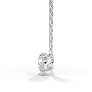 14KT w/g Ideal Cut Lab-Grown Diamond Solitaire Pendant (1.00ct)